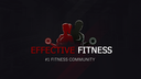 Discovery splash banner for Effective Fitness Discord server