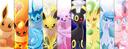 Discovery splash banner for Pokémon Eevee Sleep / ポケスリ Discord server