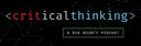 Discovery splash banner for Critical Thinking Podcast Discord server