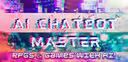 Discovery splash banner for AI CHATBOT MASTER 《🏷 100k+ Guild TAGS》┇ social ⋆ gaming ⋆ anime ⋆ chill ⋆ emotes⭑tech⭑[Character.AI] Discord server