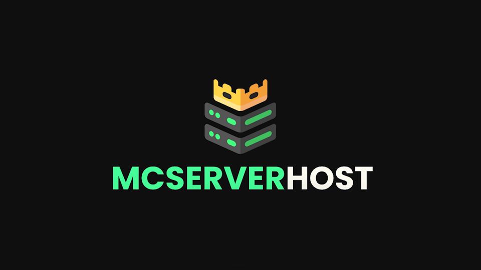 Discovery splash banner for MCServerHost Discord server