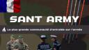 Discovery splash banner for Sant Army Discord server