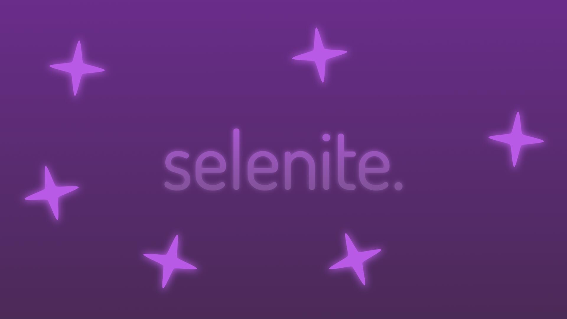 Discovery splash banner for Selenite Discord server
