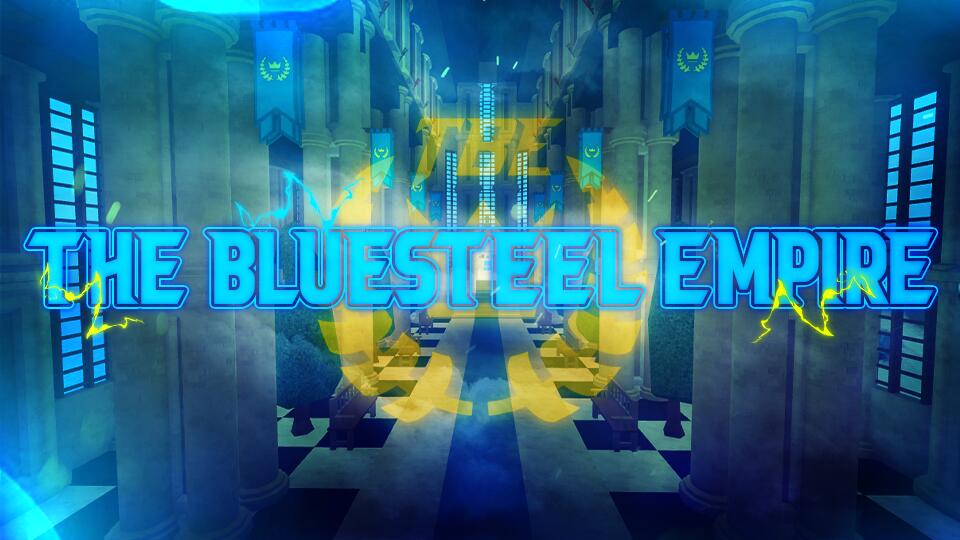 Discovery splash banner for The Bluesteel Empire ⌠TBE⌡ Discord server