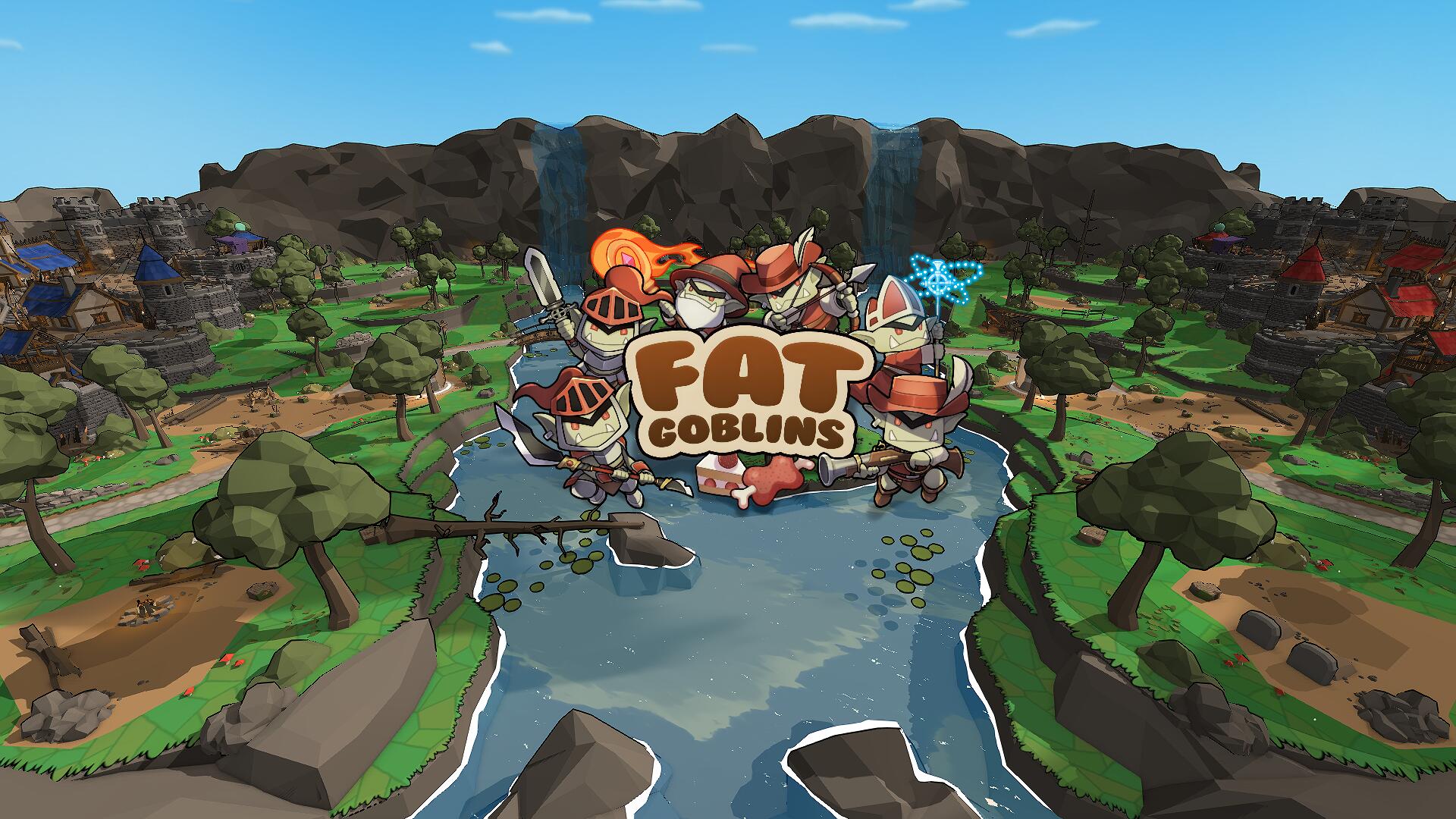 Discovery splash banner for Fat Goblins Discord server