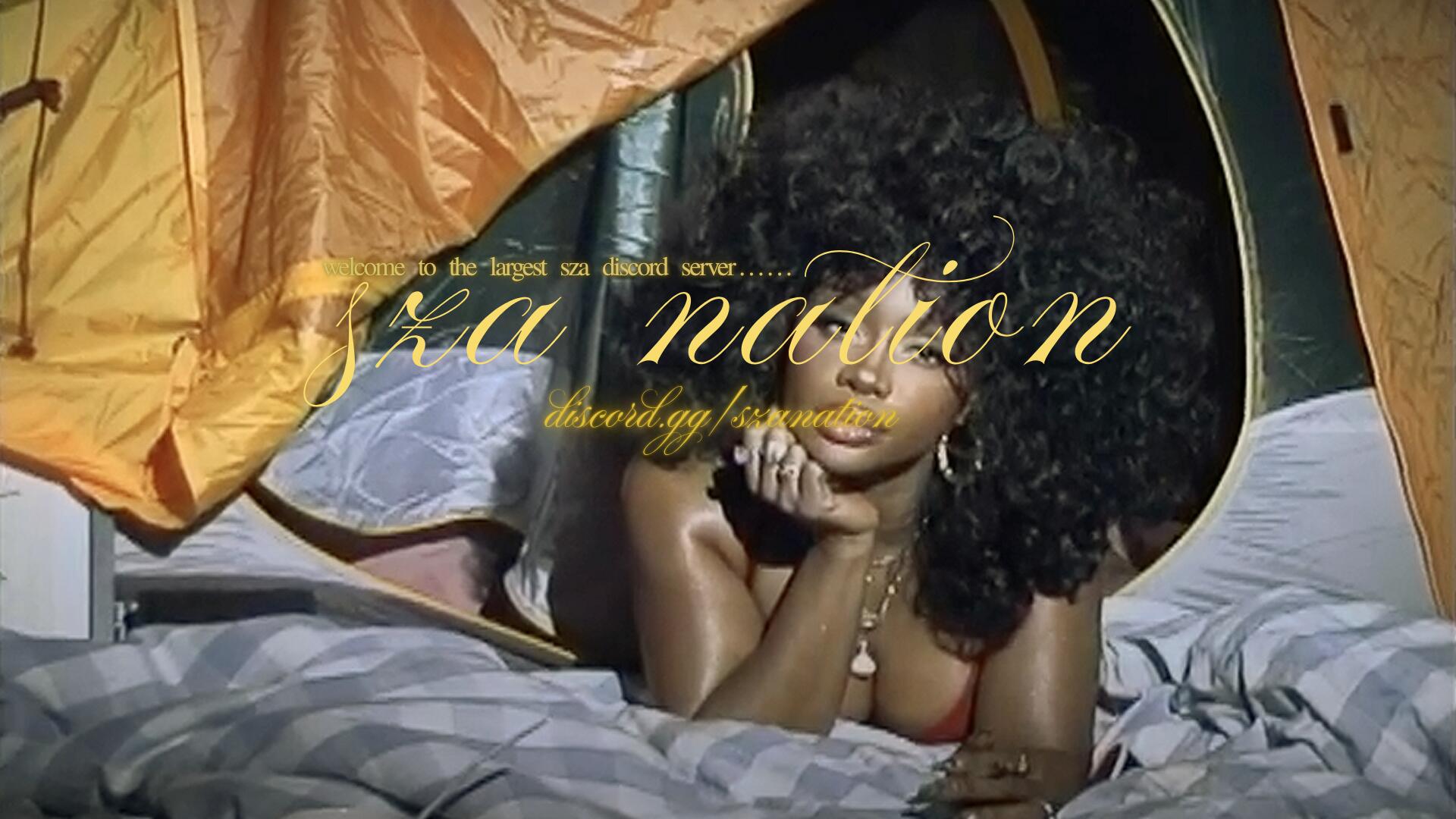 Discovery splash banner for sza nation π Discord server
