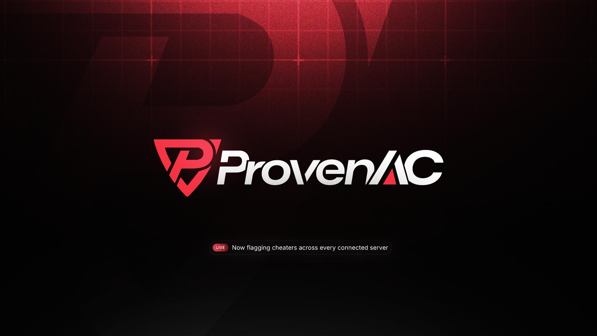 Discovery splash banner for Proven Anticheat #BFAC — Powered by RZCore Studio Discord server