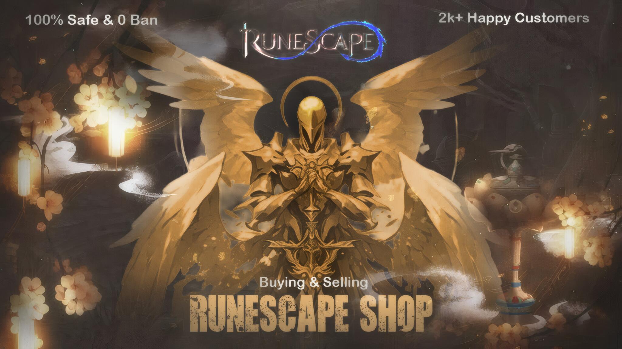 Discovery splash banner for Rs Shop | Buy Sell Osrs Rs3 Runescape Gold Discord server