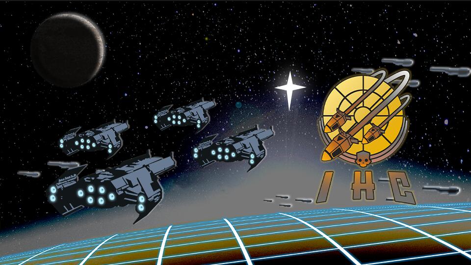 Discovery splash banner for International Helldiver Coalition Discord server