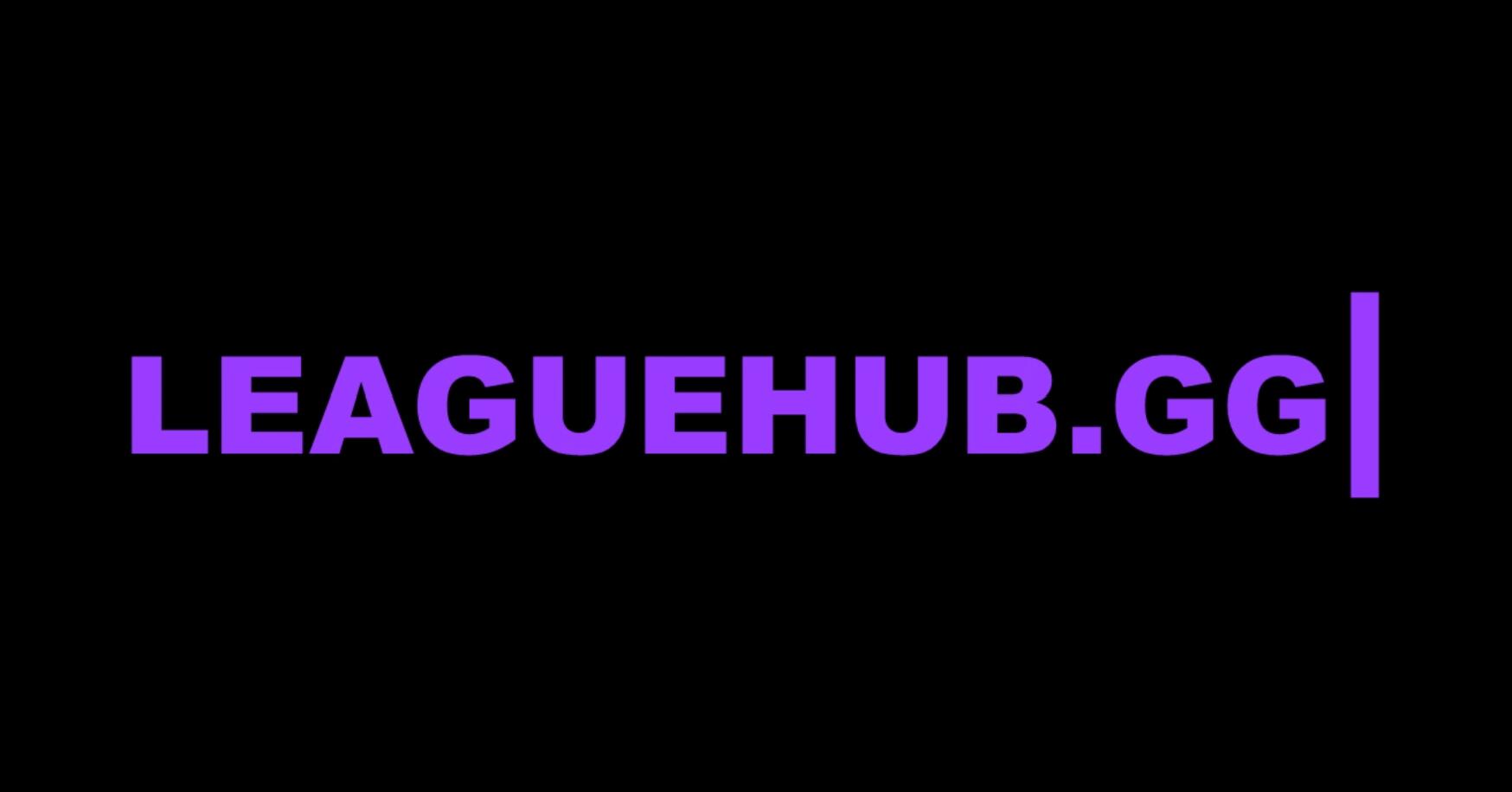 Discovery splash banner for LeagueHub Discord server