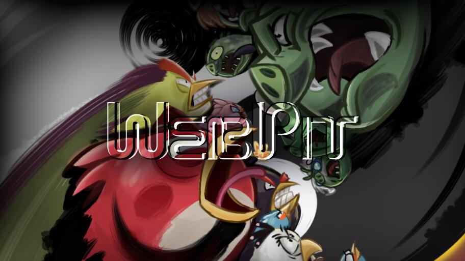 Discovery splash banner for Angry Birds WebPit Discord server