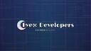Discovery splash banner for Evex Developers Discord server