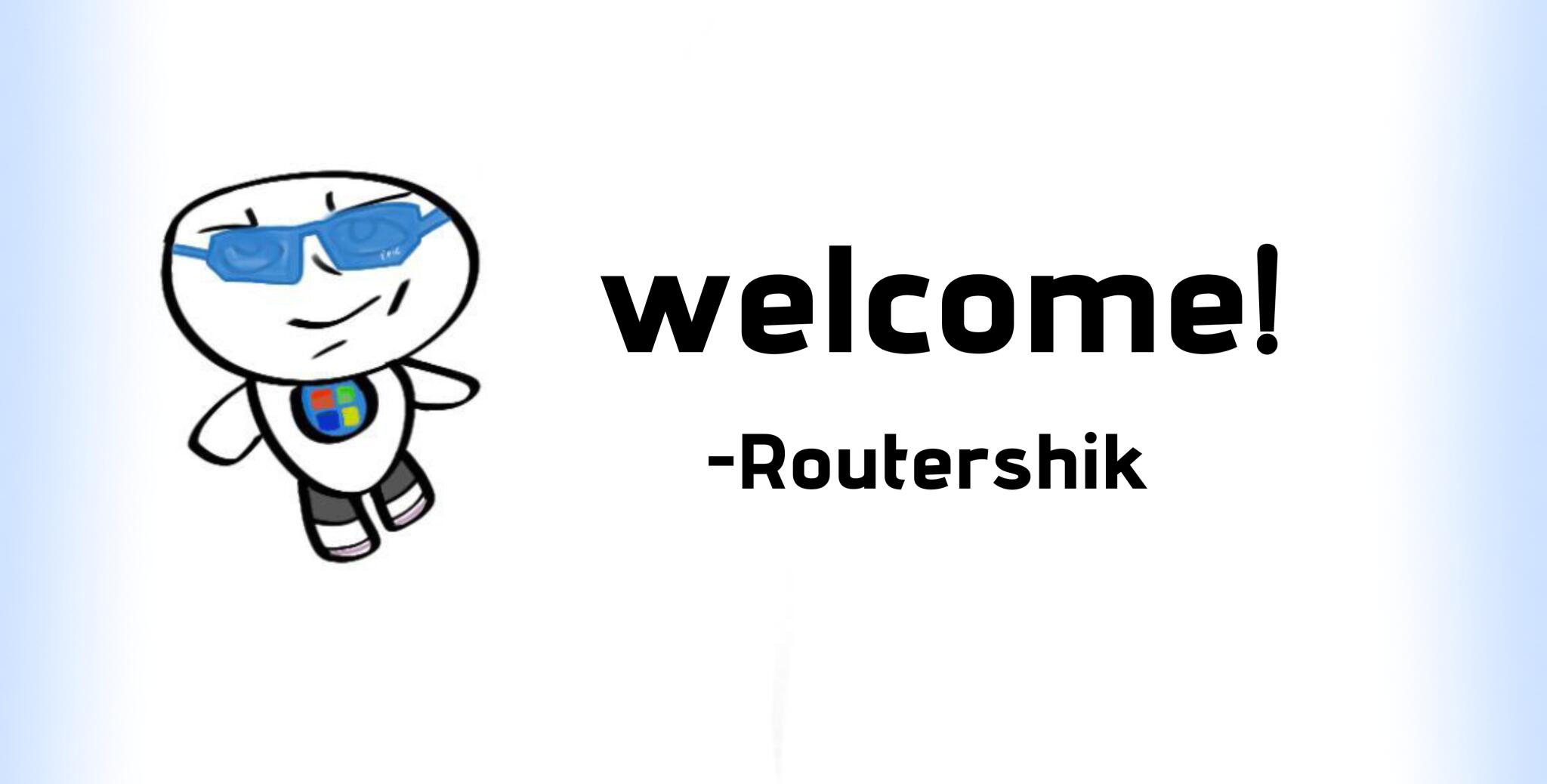 Discovery splash banner for Routershik Kingdom Discord server