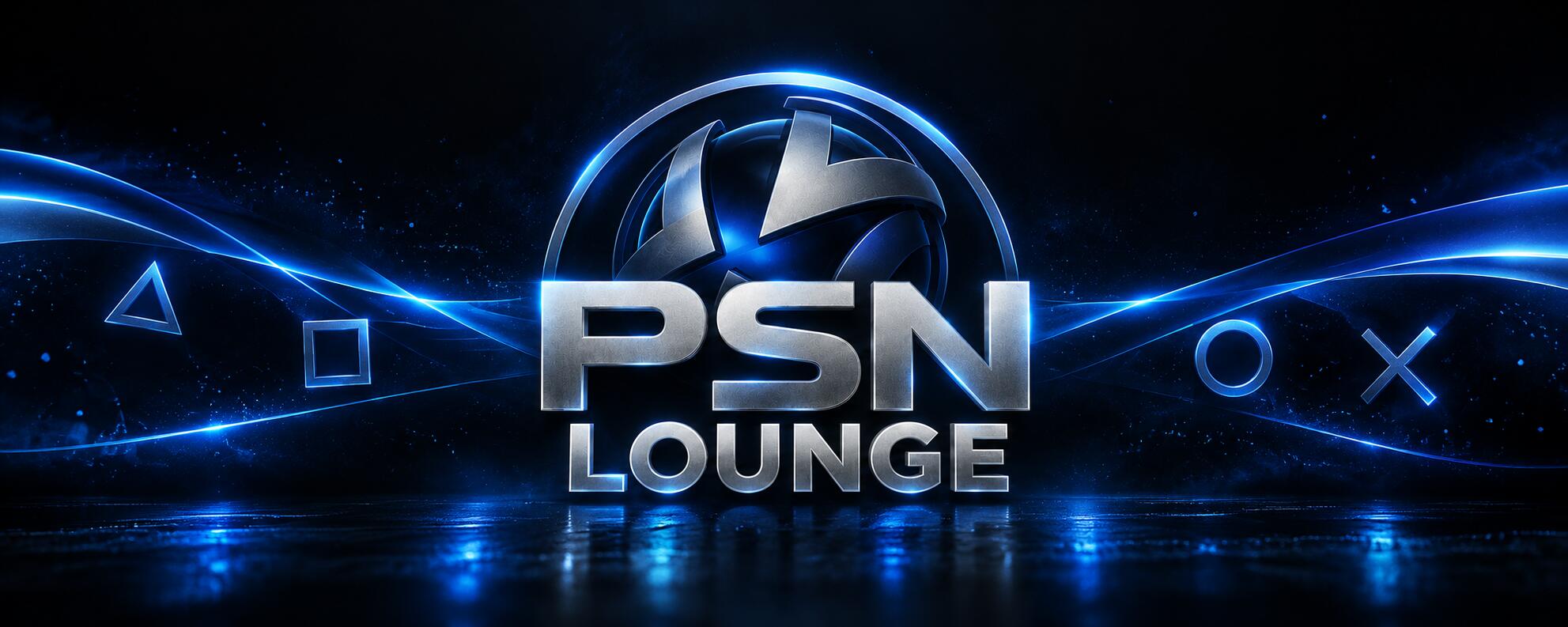Discovery splash banner for PSN Lounge Discord server