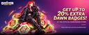 Discovery splash banner for Dark War Survival Discord server