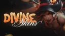 Discovery splash banner for DIVINE SKINS 🎃 Discord server