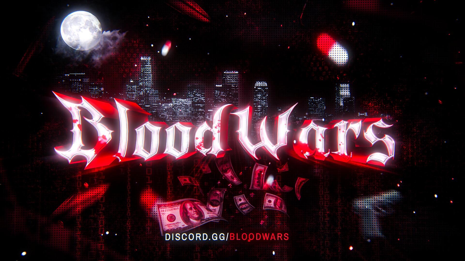 Discovery splash banner for BLOODWARS™ Discord server