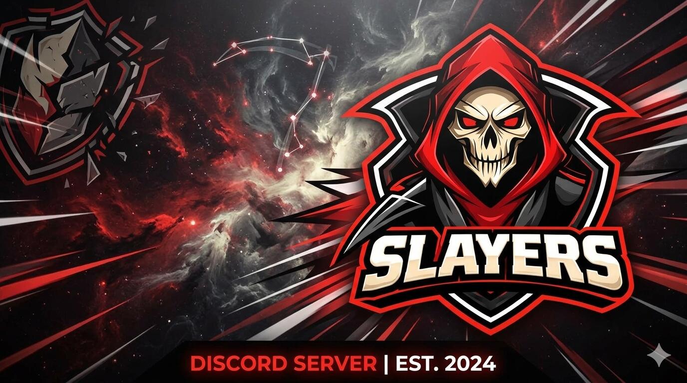 Discovery splash banner for ⚔ SLAYERS ⚔ Discord server