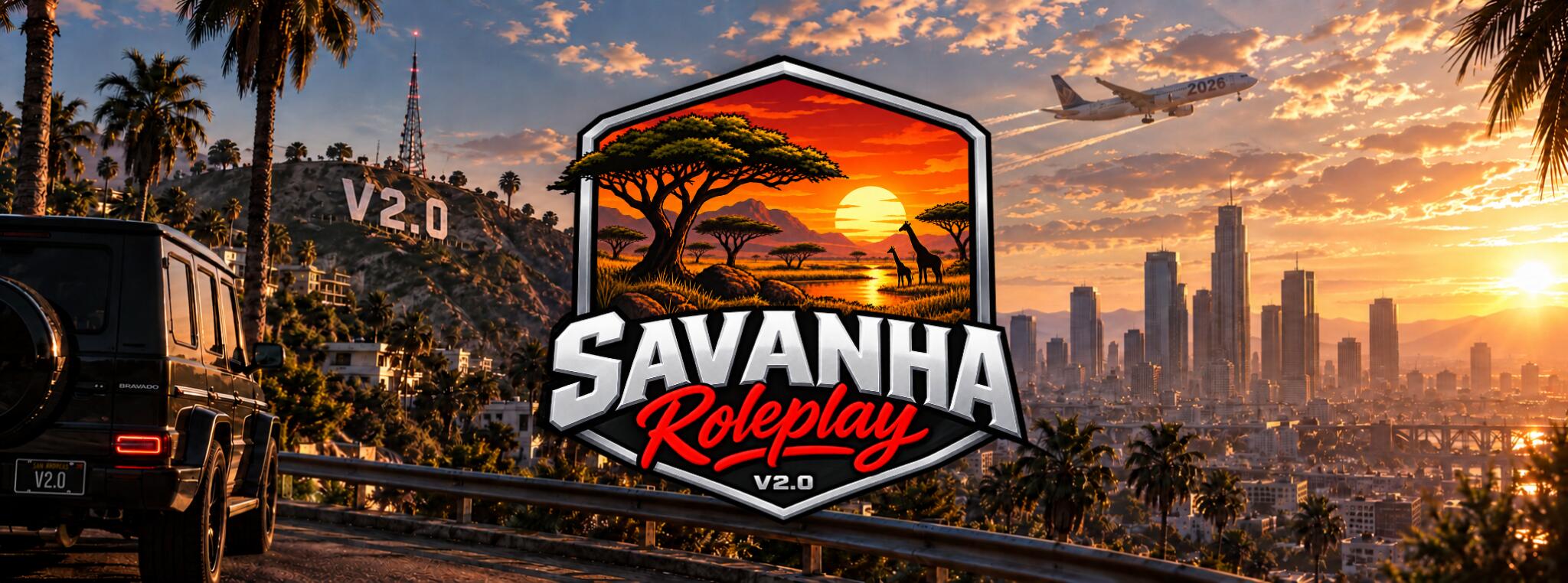 Discovery splash banner for Savanha.dk v2.0 Discord server