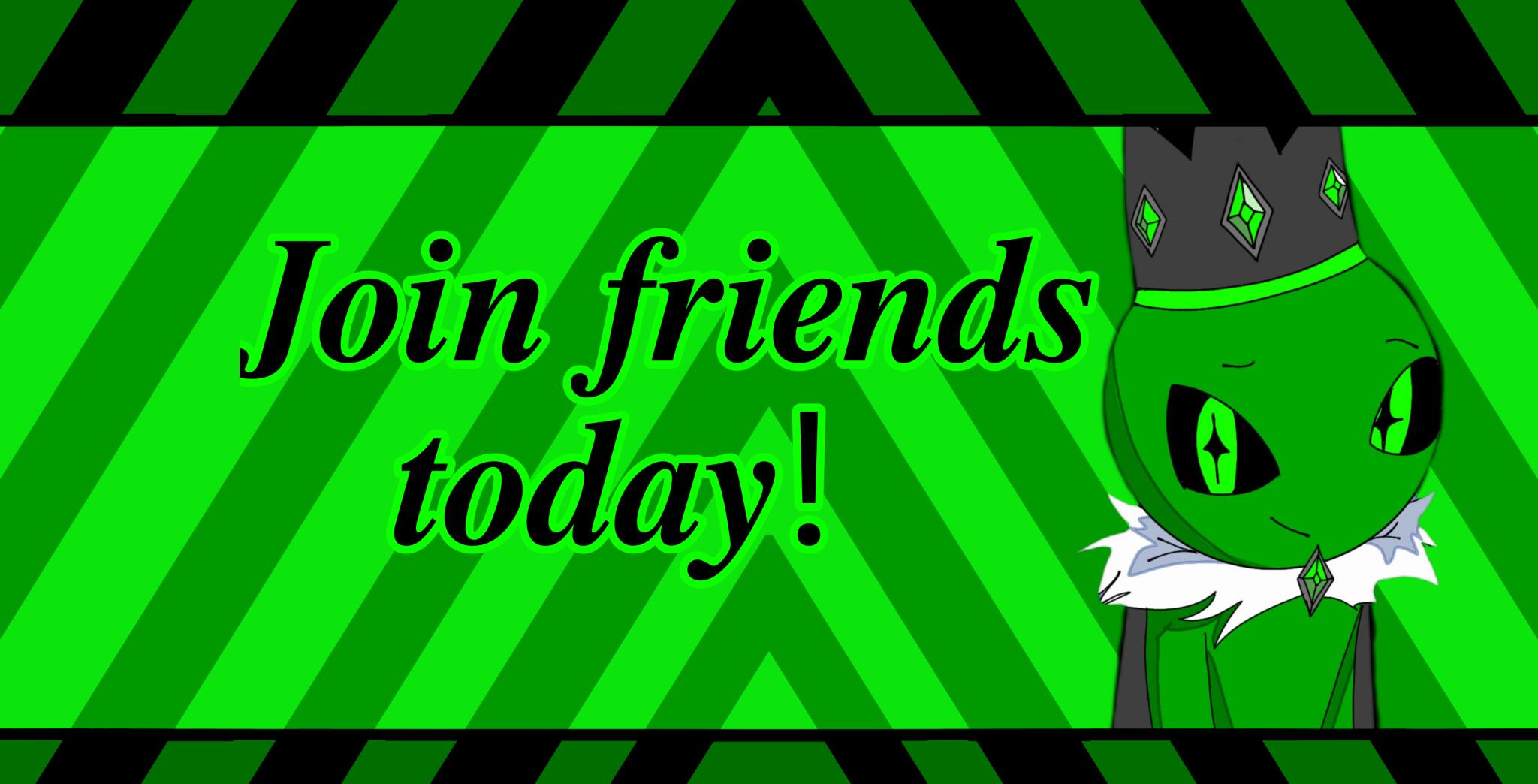 Discovery splash banner for kingdom of friends Discord server