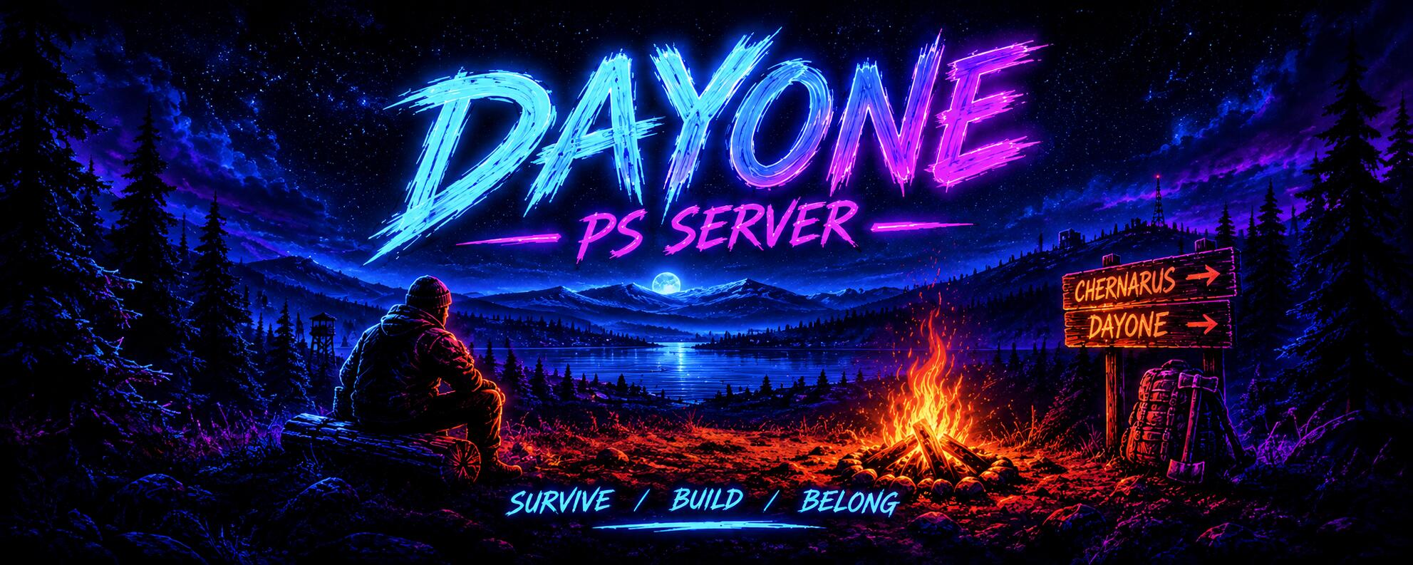 Discovery splash banner for DayOne Discord server