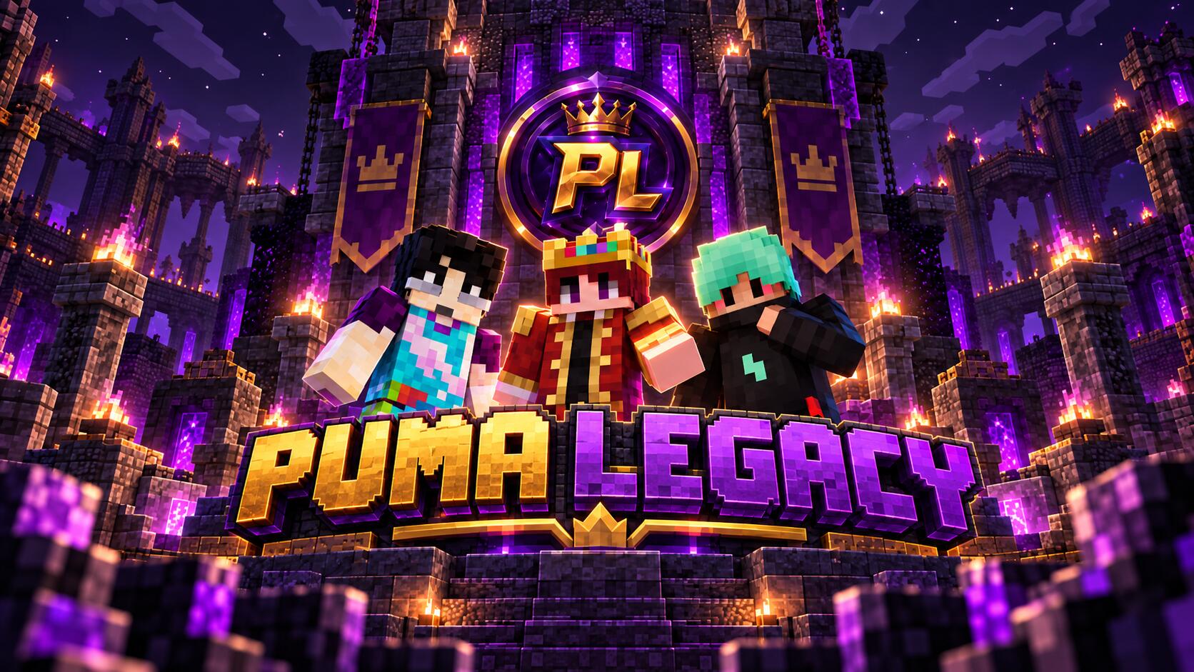 Discovery splash banner for Puma Legacy Discord server