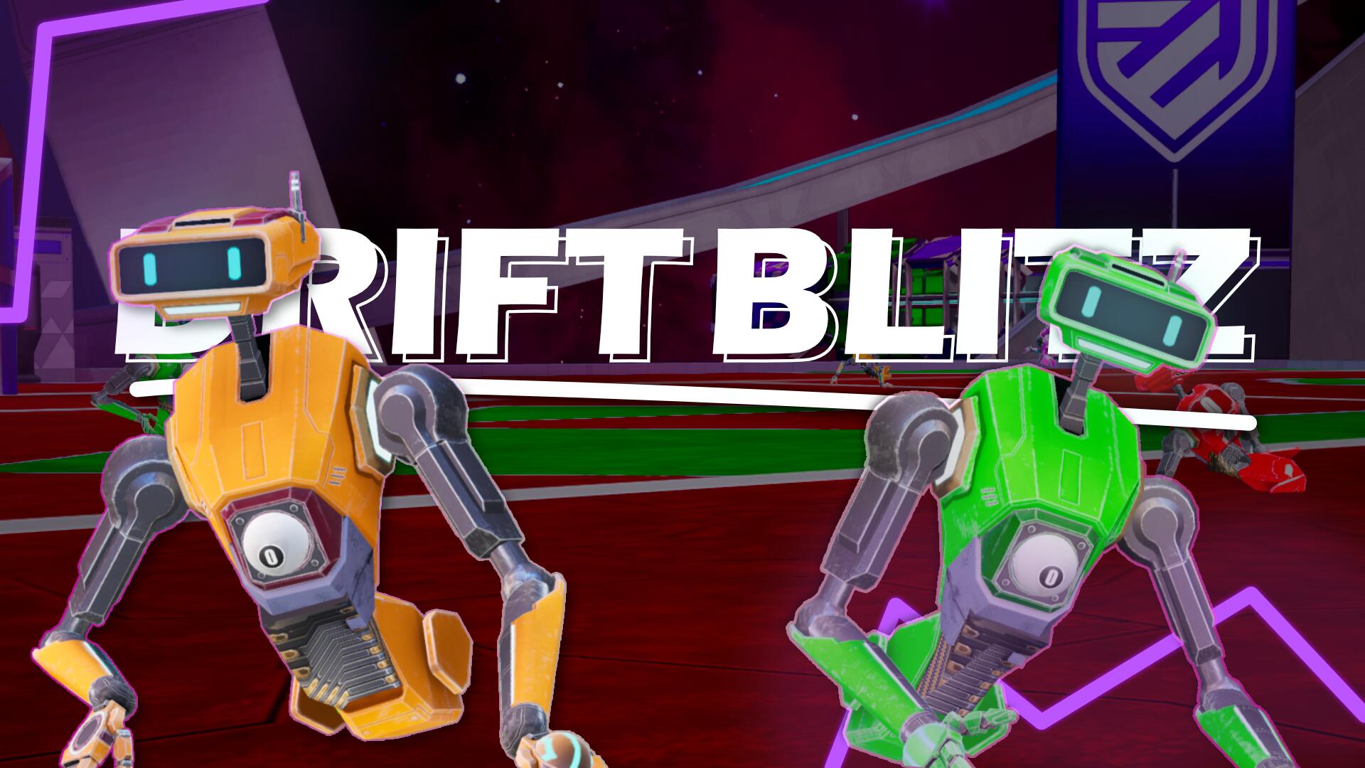 Discovery splash banner for DriftBlitz Community Discord server