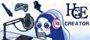 Discovery splash banner for HGE Creator Discord server