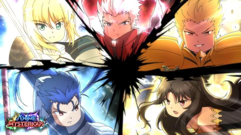 Discovery splash banner for Anime Mysterious Community Server Discord server