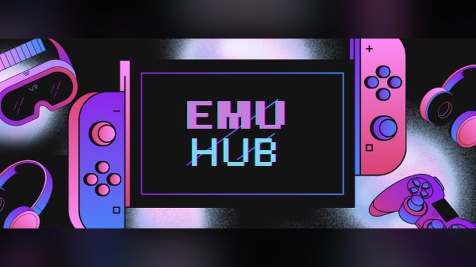 Discovery splash banner for ✨ Emu Hub ✨| Emulator Community For Eden/Citron, Ryubing, & Nextendo Discord server