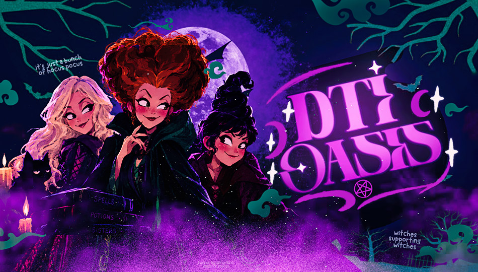 Discovery splash banner for DTI ⭑ Oasis #3.4K Discord server