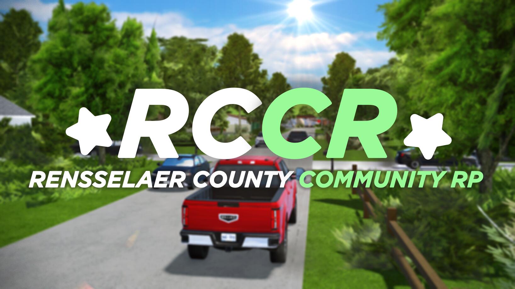 Discovery splash banner for 🚧 Rensselaer County Community Roleplay ™ Discord server