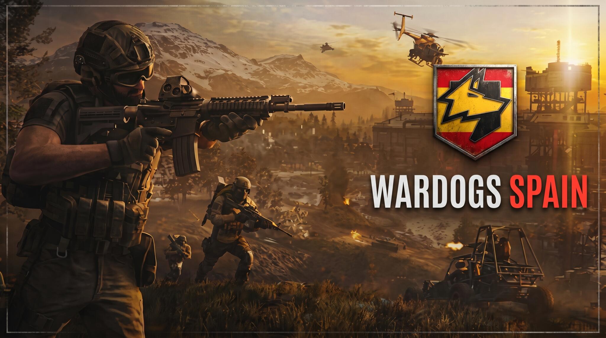 Discovery splash banner for WARDOGS SPAIN 🐺🇪🇸 Discord server
