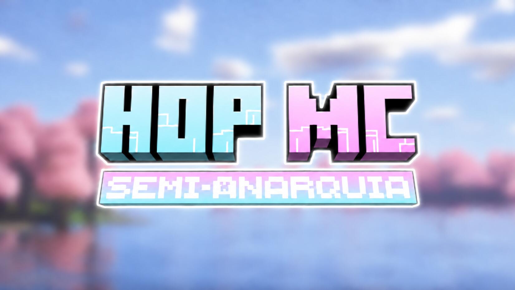 Discovery splash banner for HopMC | #2K 🎯 Discord server