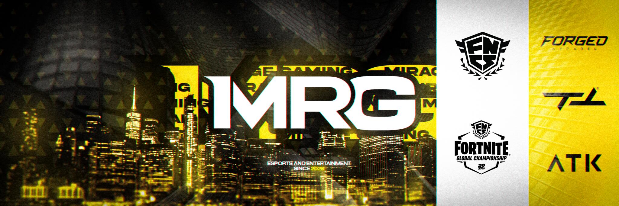 Discovery splash banner for Mirage Gaming™ Discord server