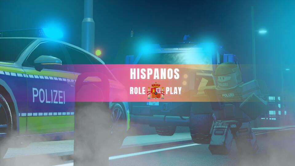 Discovery splash banner for Hispanos RP Discord server