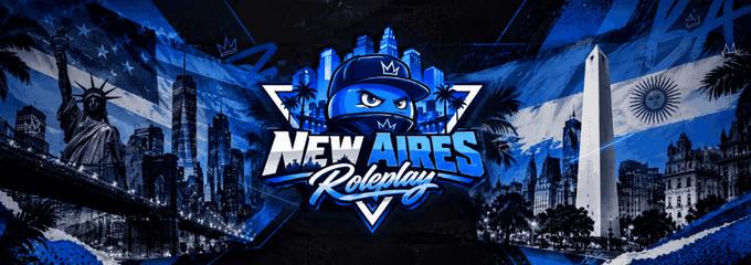 Discovery splash banner for New Aires Roleplay Discord server