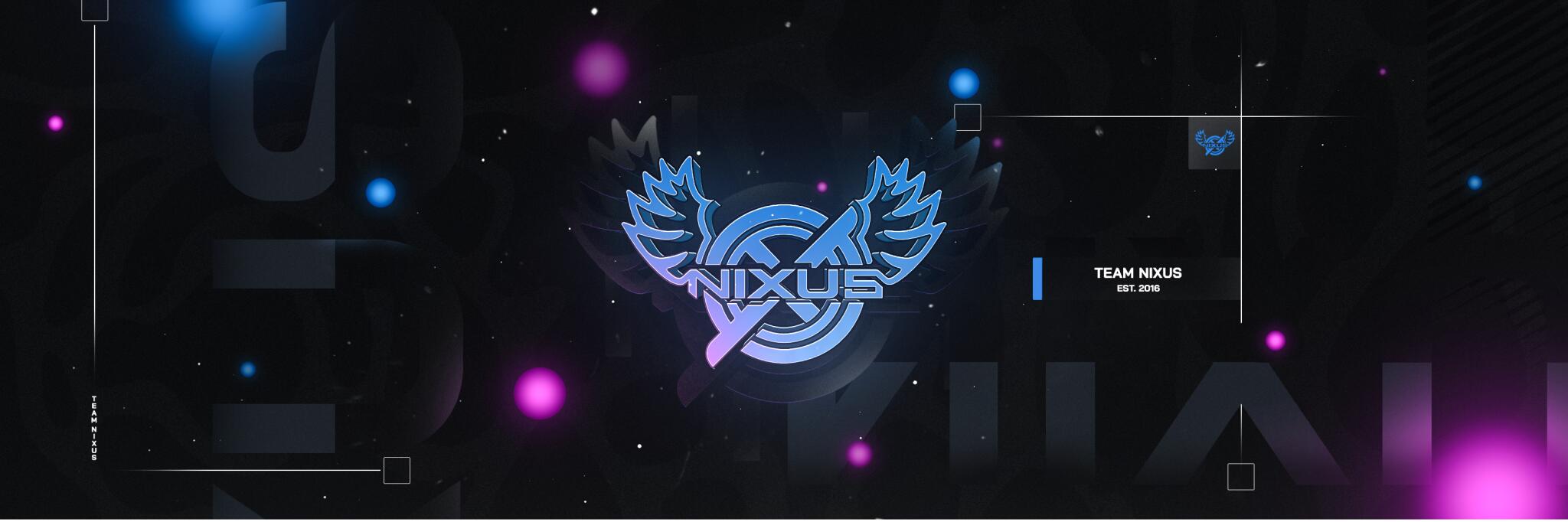 Discovery splash banner for Team Nixus Community Discord server