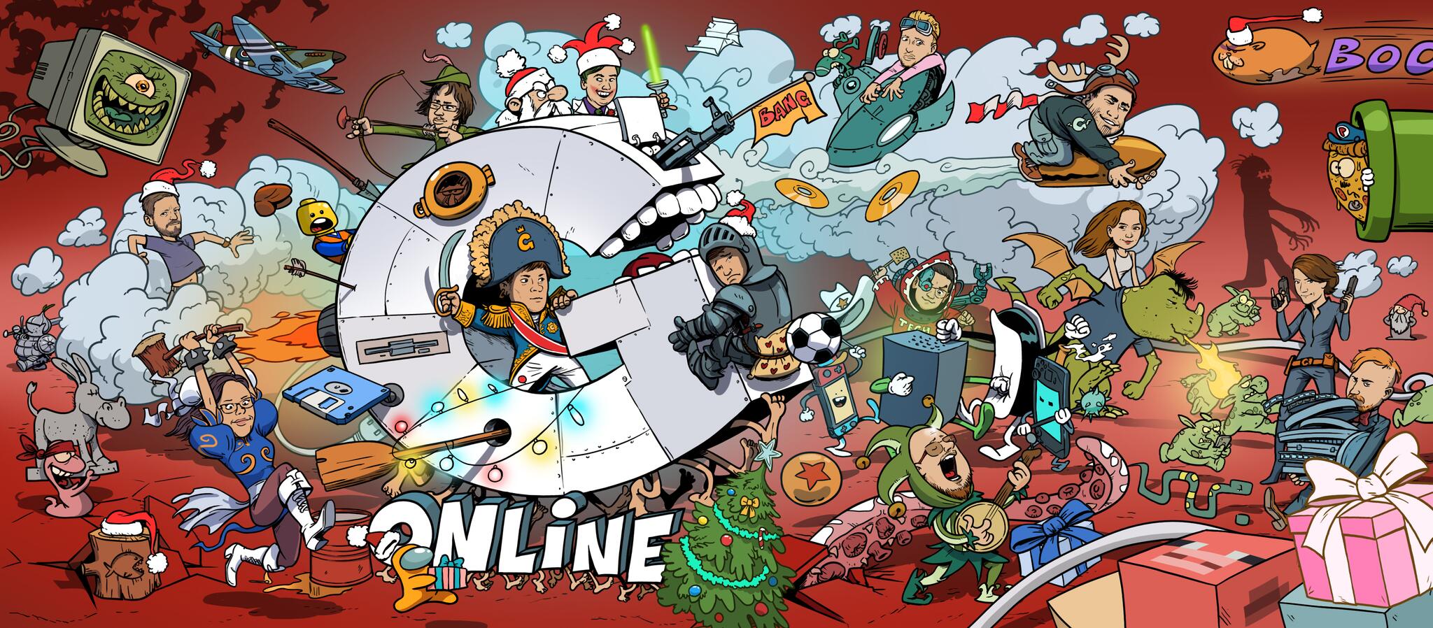 Discovery splash banner for GRYOnline.pl / tvgry Discord server