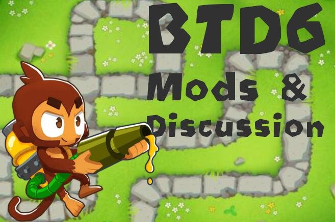 Discovery splash banner for BTD6 Mods & Discussion Discord server