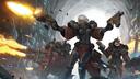 Discovery splash banner for Sisters of Battle Discord server