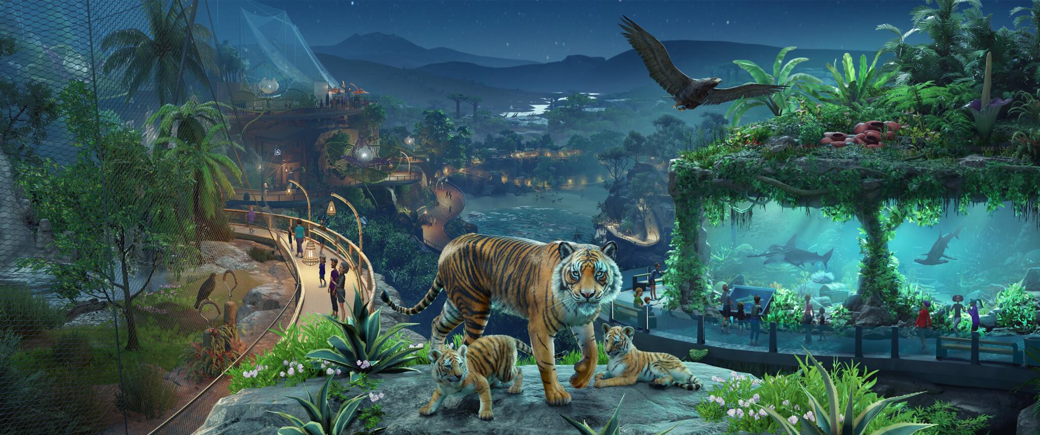 Discovery splash banner for Planet Zoo 2 Discord server