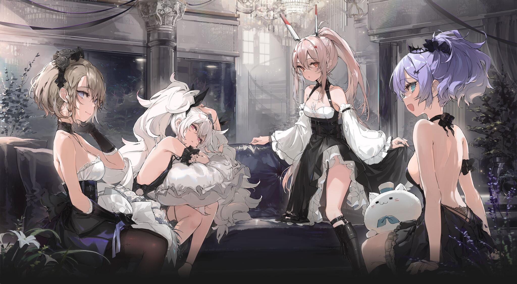 Discovery splash banner for Azur Lane Brasil Discord server