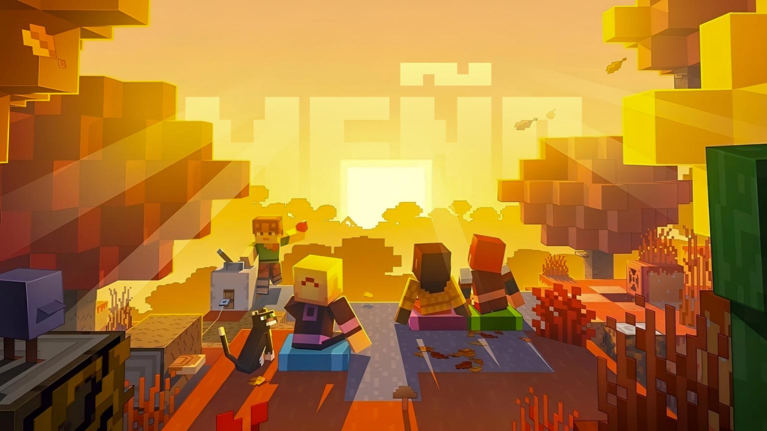 Discovery splash banner for MINECRAFT ESPAÑOL Discord server