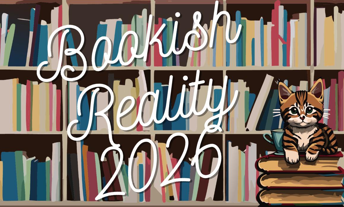 Discovery splash banner for Bookish Reality Discord server