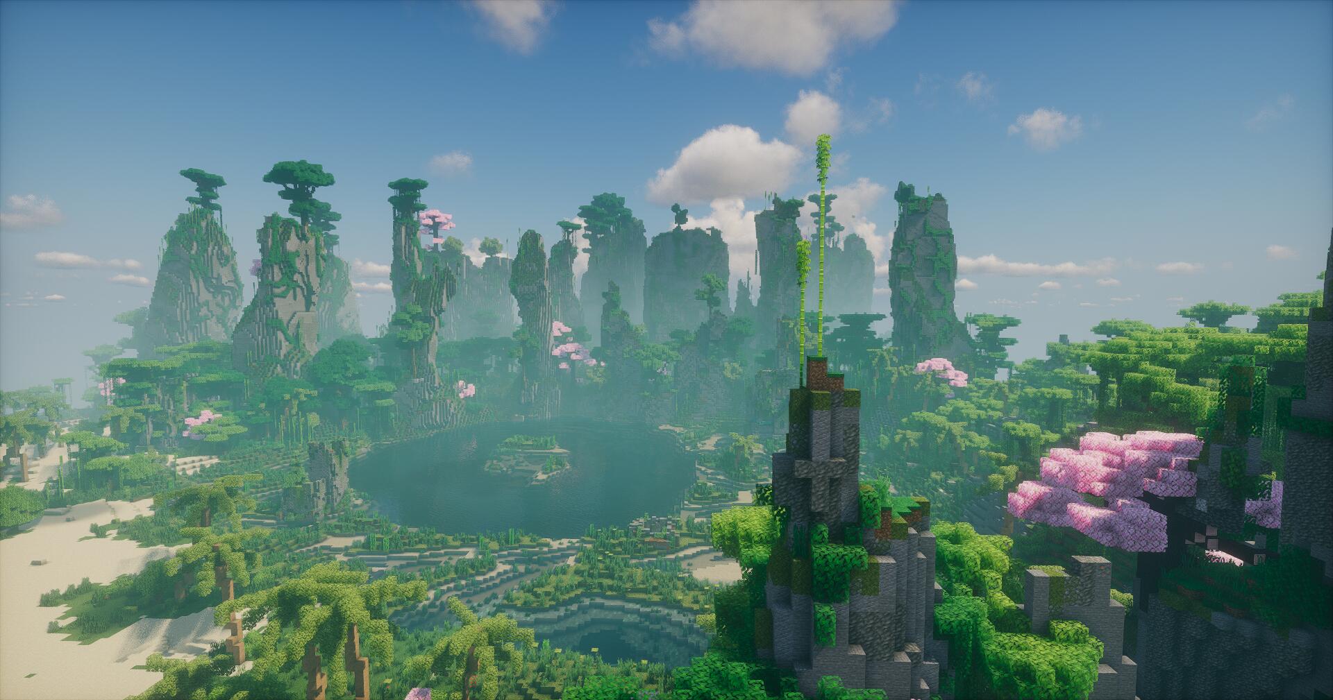 Discovery splash banner for đ MineSky SMP Discord server