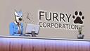 Discovery splash banner for Furry Corporation Discord server