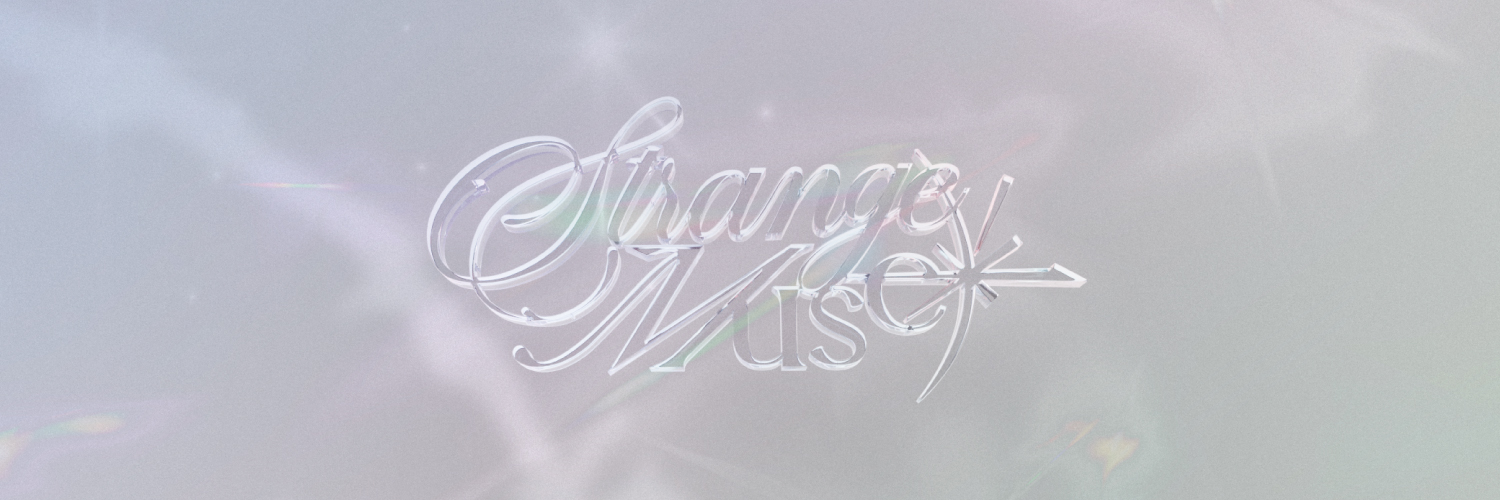 Discovery splash banner for NMIXX | Strange Muse 10.19 Discord server