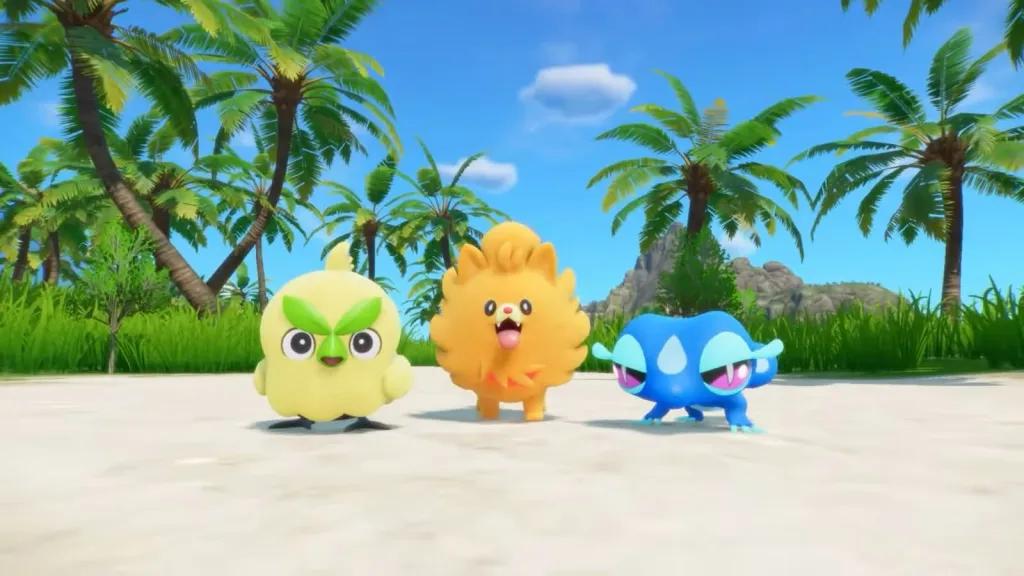 Discovery splash banner for Pokémon Winds and Waves Discord server
