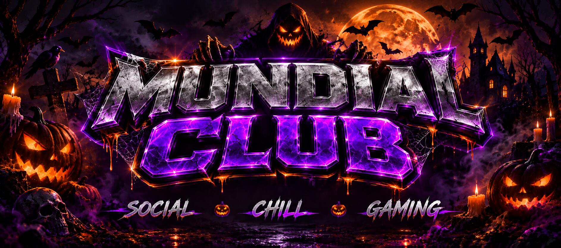 Discovery splash banner for 🕸 MUNDIAL CLUB • GG 👻 Discord server
